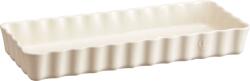 Emile Henry Formă de tartă ceramică Emile Henry, 15 x 36 cm, crem (EH026034)