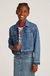 Tommy Hilfiger gyerek farmerkabát - kék 176 - answear - 29 290 Ft