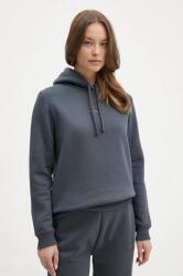Calvin Klein felső szürke, női, nyomott mintás, kapucnis, J20J223536 - szürke S