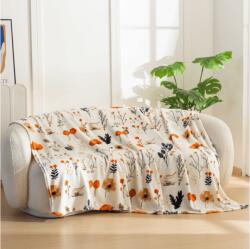 Mikroplüss pléd PAPAVA, krémszínű Méret: 200 x 220 cm