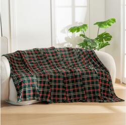  Mikroplüss takaró GLENMOORE, zöld Méret: 160 x 200 cm