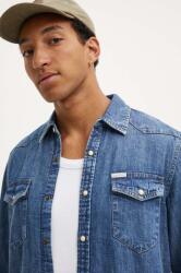 Guess Jeans farmering férfi, galléros, slim, M4YH55 D5EI1 - kék XL