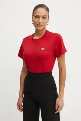 Karl Lagerfeld pamut póló női, piros, A1W17025 - piros L