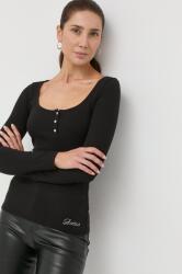 GUESS hosszú ujjú KARLEE női, fekete, W2YP46 KBCO2 - fekete L