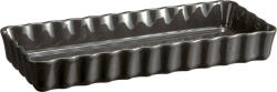 Emile Henry Formă de tartă Emile Henry, ceramică, 15 x 36 cm, neagră (EH796034)