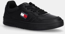 Tommy Jeans bőr sportcipő TJM CUPSOLE LEATHER ESS fekete, EM0EM01443 - fekete Férfi 41