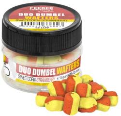 CARP ZOOM Fc duo dumbel wafters horogcsali, o10x14 mm, édes kukorica, eper, 15 g (CZ3268) - nextfish