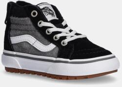 Vans gyerek bőr félcipő MTE SK8-Hi Zip - szürke 22
