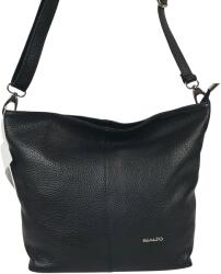 RIALTO fekete bőr divattáska R258XDO-03 - minosegitaska
