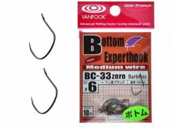 Vanfook bc-33 zero bottom expert bb 06 szakáll nélküli horog 10db (VF-BC-33 ZERO-06) - nextfish