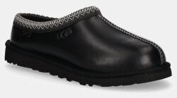 Ugg bőr papucs Tasman Lthr Regen fekete, 1163890-BLK - fekete Férfi 41