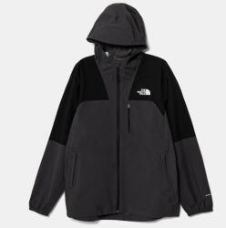 The North Face gyerek dzseki TEEN HIKE PACKABLE SHELL - szürke 124-129