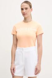 Guess pamut póló női, narancssárga, V5GI03 I3Z14 - narancssárga XL