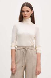 Ralph Lauren pulóver selyemkeverékből - bézs XL - answear - 46 290 Ft