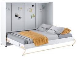  Szekrényágy Concept Pro Lenart Levfere 109 (Fehér + Fényes fehér)