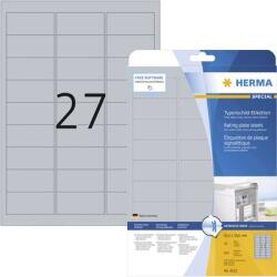 HERMA Etikettek, A4, 63, 5 x 29, 6 mm, 675 db, Herma 4222