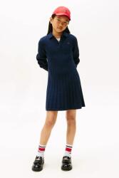 Tommy Hilfiger gyerek pamutruha sötétkék, mini, harang alakú, KG0KG08789 - sötétkék 164