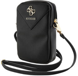 GUESS Zip Triangle 4G GUWBZPGSTEGK kis táska, fekete (GUWBZPGSTEGK)
