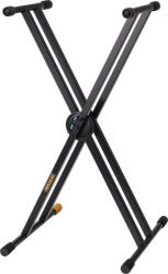 Hercules Billentyű állvány X-tipusú duplavázas 1 hangszerhez 100 kg kapacitás