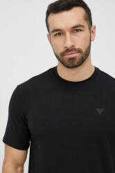 Guess t-shirt HEDLEY fekete, férfi, sima, Z2YI12 JR06K - fekete L