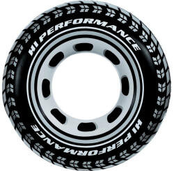  Autókerék mintás úszógumi - 91 cm - delfinbuvar