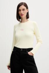 Calvin Klein hosszú ujjú sárga, LV047A803G - sárga S