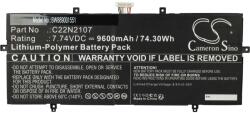 VHBW Baterie pentru Asus ZenBook 14 OLED UX3402QA / UX3402ZA / UX4302ZA, C22N2107, 9600 mAh (BW889001551)