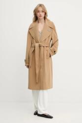 KARL LAGERFELD gyapjúkabát - zöld 38