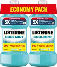 LISTERINE ÚV (2x600ml/csomag) Hűsítő menta