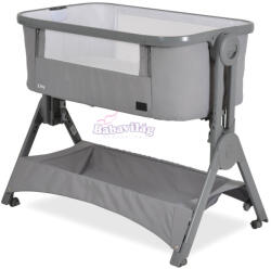 COZY babaöböl összecsukható, táskával SZÜRKE - babavilag