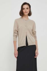 United Colors of Benetton gyapjú kardigán - bézs M - answear - 22 990 Ft