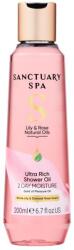 Sanctuary Spa Tusfürdőolaj természetes olajokkal, Liliom és Rózsa, 200 ml