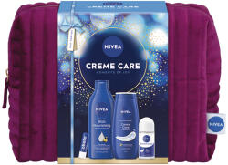 Patron: NIVEA WTM 400ml+SG Creme Care 250ml+Roll-on Protect&Care 50ml+Labello 4.8g db