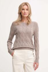 Tommy Hilfiger gyapjú pulóver könnyű, barna, WW0WW43586 - barna XS - answear - 59 900 Ft