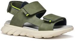 Geox gyerekszandál bőrből AIRADYUM - zöld 38