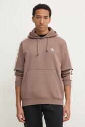 Adidas felső 3-Stripes - barna S