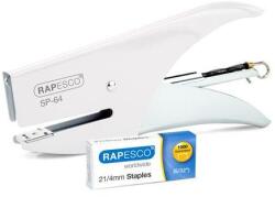 Rapesco Tűzőgép, kézi, 21/4, 12 lap, RAPESCO "SP-64", fehér (1381) - mystock