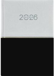 Dayliner Naptár, tervező, A5, napi, DAYLINER "Contrast", fehér-fekete (DL6AG-CRFA5NA-HF) - nyomtassingyen