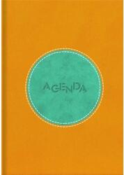 Dayliner Naptár, tervező, A5, napi, DAYLINER "Central", sárga-türkiz (DL6AG-CEFA5NA-ST) - nyomtassingyen