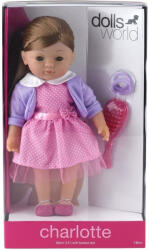  Charlotte/Elisabeth fésülhető puha baba - 36 cm