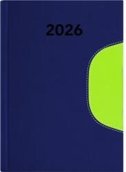 Dayliner Naptár, tervező, B6, heti, DAYLINER "Memphis", kék-zöld (DL6AG-MEFB6HE-KZ) - nyomtassingyen