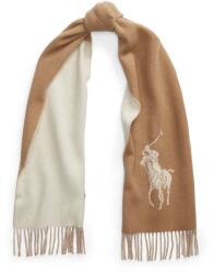 Ralph Lauren gyapjú sál - bézs Univerzális méret - answear - 60 990 Ft