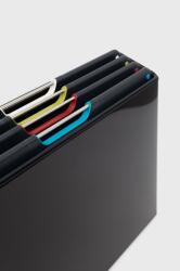 Joseph Joseph Комплект дъски за рязане с органайзер Carbon Folio Steel (5 броя) (60171)