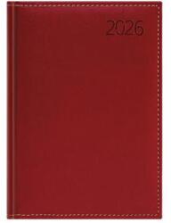 TopTimer Naptár, tervező, A5, napi, műbőr, TOPTIMER, "Business", bordó (26C021B-002) - nyomtassingyen