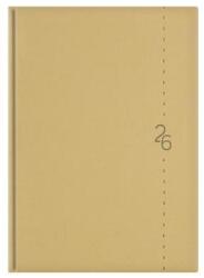 TopTimer Naptár, tervező, B5, heti, TOPTIMER "Linea", bézs (23T011L-007) - nyomtassingyen