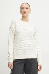 GUESS gyapjúkeverék pulóver ELLISS női, bézs, W5RR13 Z3KY0 - bézs S