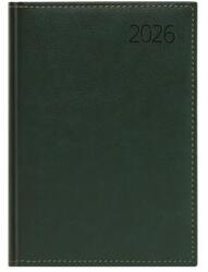 TopTimer Naptár, tervező, A5, napi, műbőr, TOPTIMER, "Business", zöld (26C021B-006) - nyomtassingyen