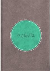 Dayliner Naptár, tervező, A5, napi, DAYLINER "Central", szürke-türkiz (DL6AG-CEFA5NA-SZT) - nyomtassingyen