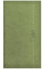 TopTimer Zsebnaptár, álló elrendezésű, TOPTIMER "Linea", zöld (23T035L-006)