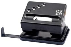 ICO Lyukasztó, kétlyukú, 30 lap, SAX "408", fekete (7310002004) - tonerpiac